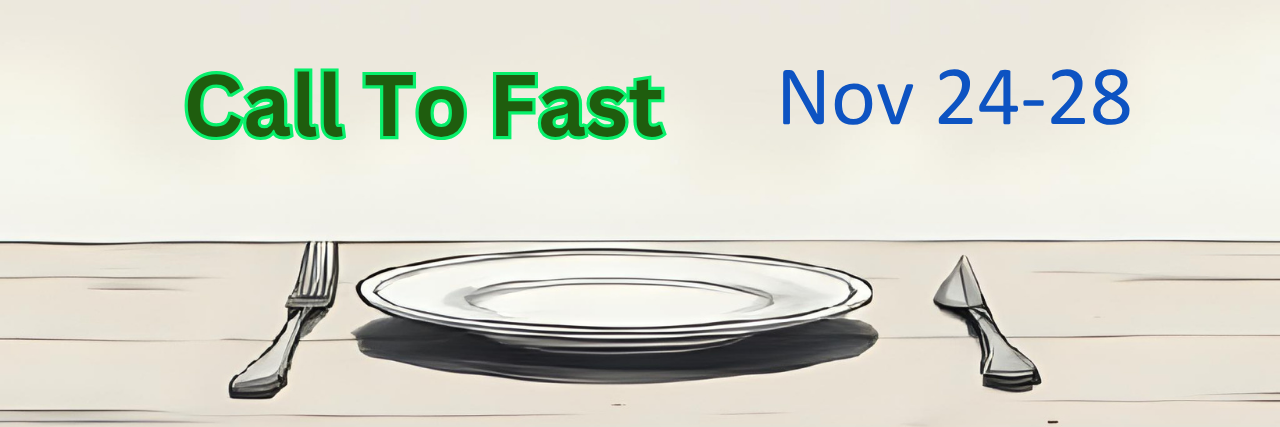 Fasting Call   Banner